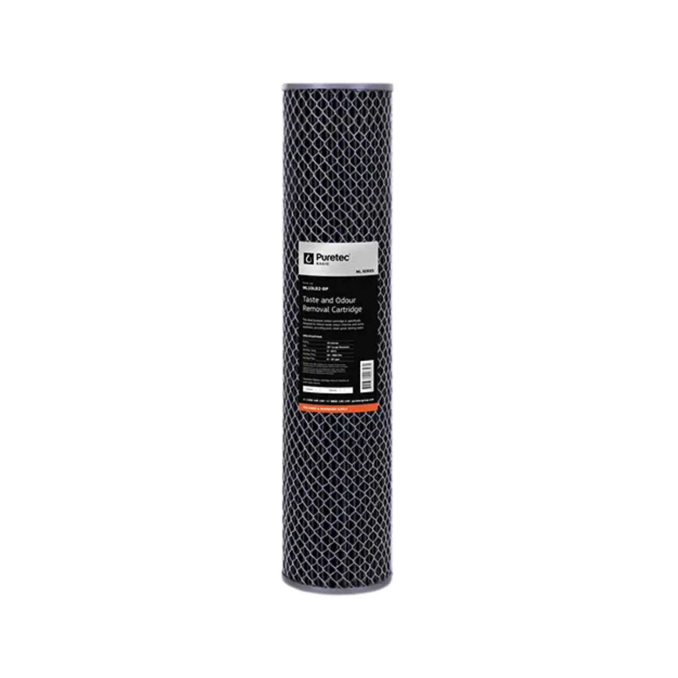 Puretec basic ML10LD2-DP multi-purpose carbon cartridge | 10 microns 4.5” x 20”