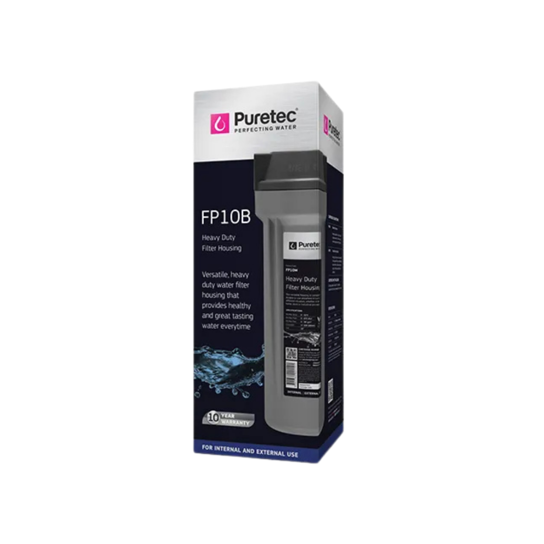 Puretec FP10B single filter housing kit | 2.5" X 10"