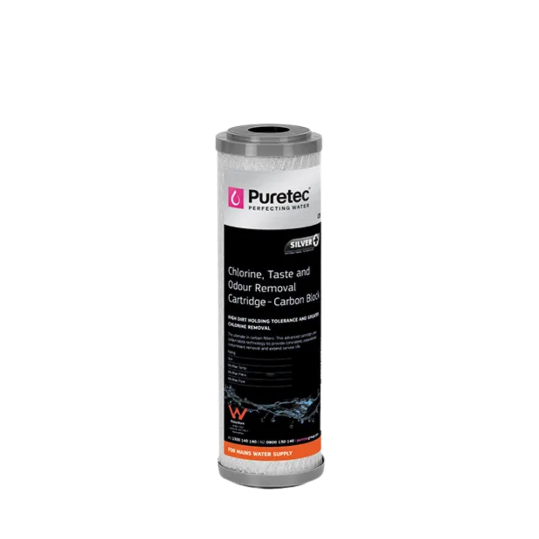 Puretec CB951 carbon block cartridge | 0.5 microns 2.5" x 10”