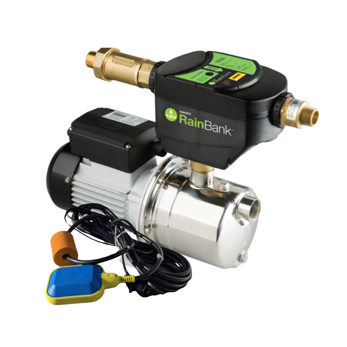 Davey KRBX1 Rainbank with SJ35-04 Mains Switch