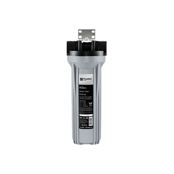Puretec HD1020-BK single filter housing | 2.5" x 10"