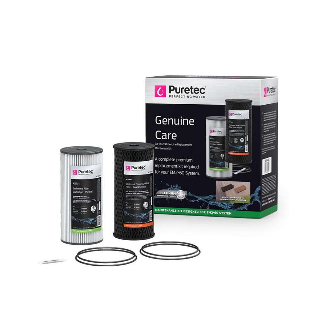 Puretec premium care kit for EM2-60 systems – Pak Pumps