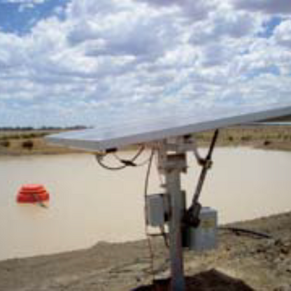 Mono Solar-Powered Floating Full Water Pump System