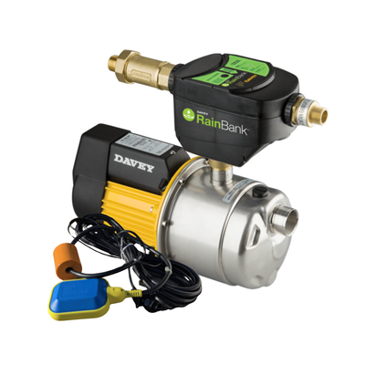 Davey KRB2 Rainbank with mains switch, float and HS50-06 water pump