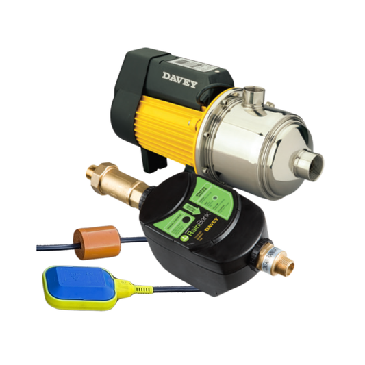 Davey KRB3 Rainbank with mains switch, float and HM60-80 water pump