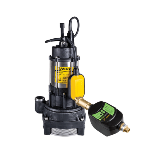 Davey KRBS1 Submersible Rainbank with float and D4A/B pump