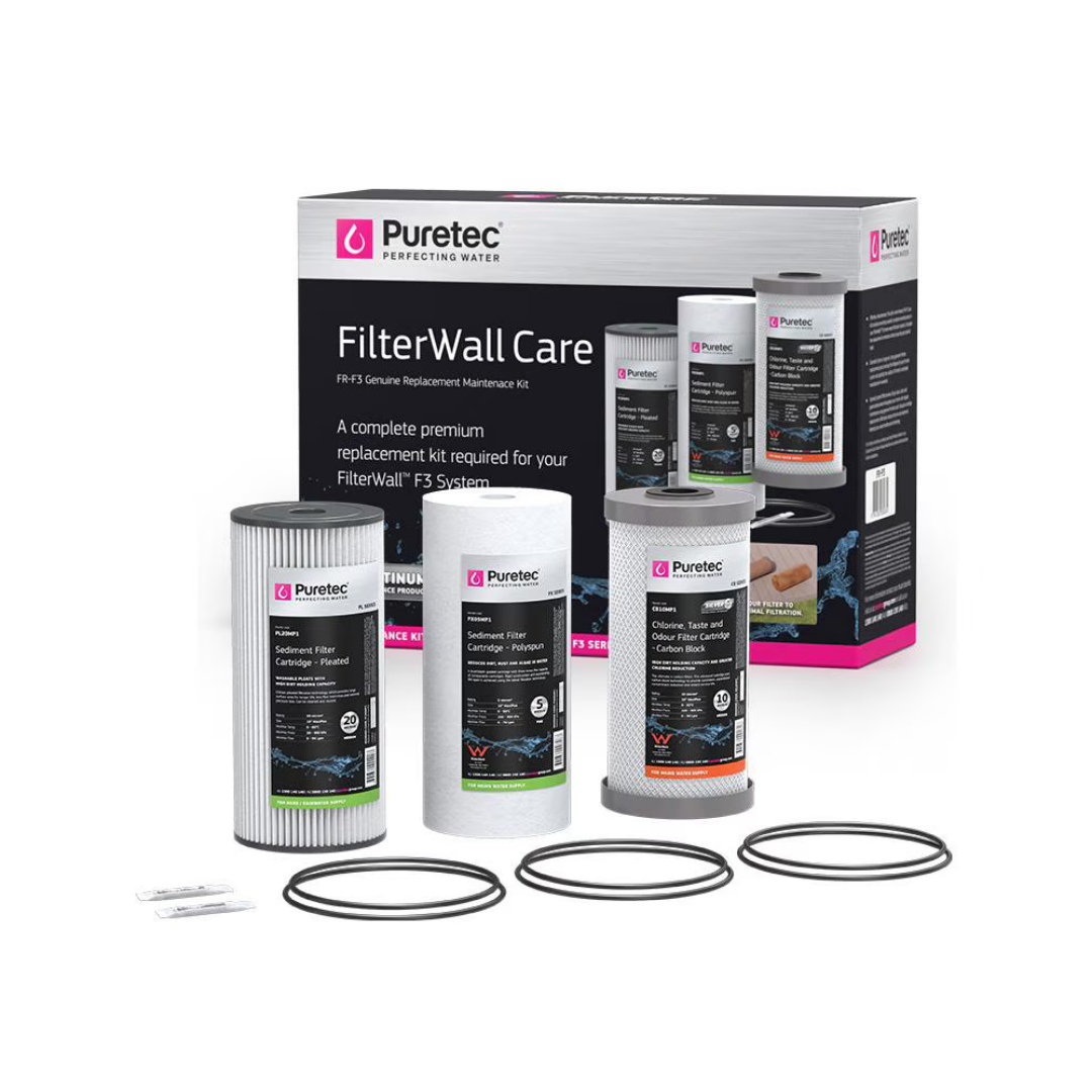 Puretec premium care kit for FilterWall F3 Systems