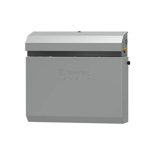 Puretec Hybrid E13AMC rainwater wholehouse UV filter system with cover | triple stage 20"