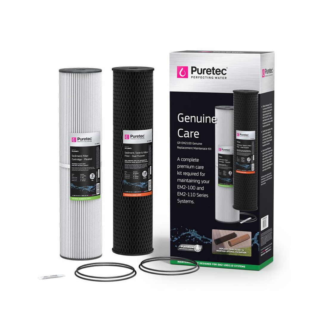 Puretec premium care kit for EM2-100 & EM2-110 systems