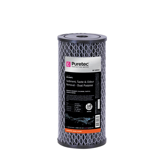 Puretec DP10MP1 dual-purpose cartridge | 10 microns 4.5” x 10”