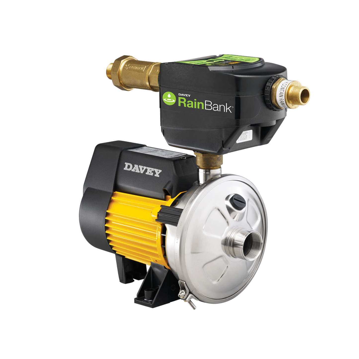 Davey KRB1NF Rainbank with mains switch, no float and HP45-05 water pump