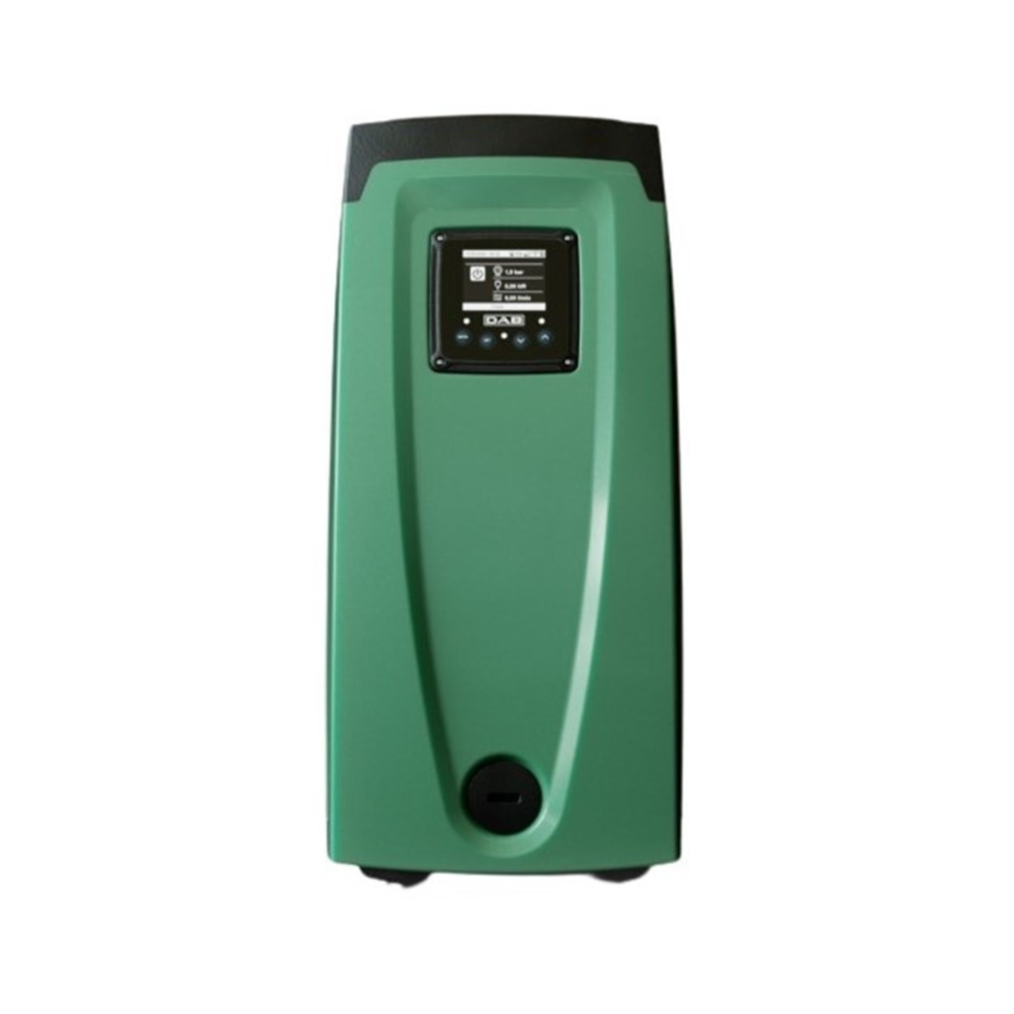 Front display and control panel of DAB Esybox pressure pump
