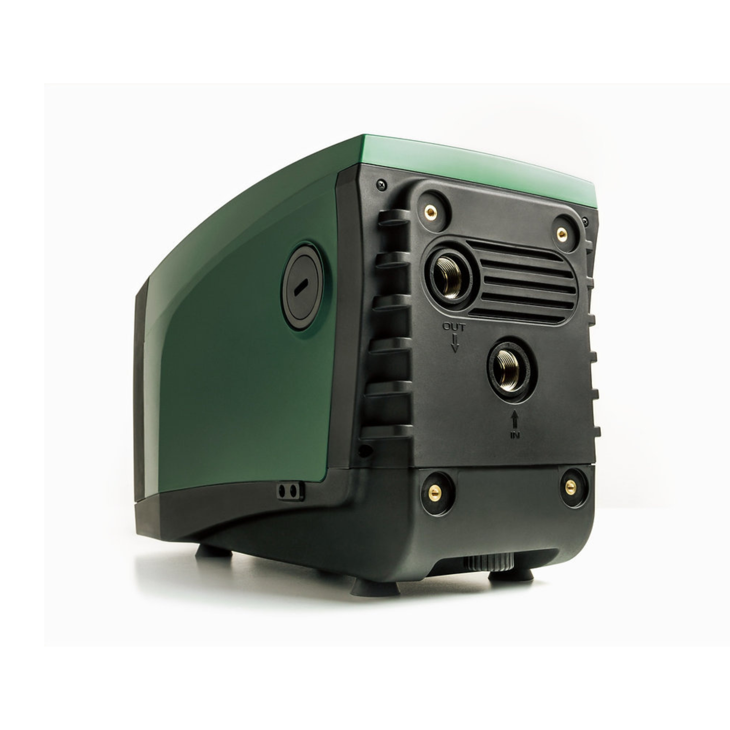 Rear connection ports of DAB Esybox water pressure pump