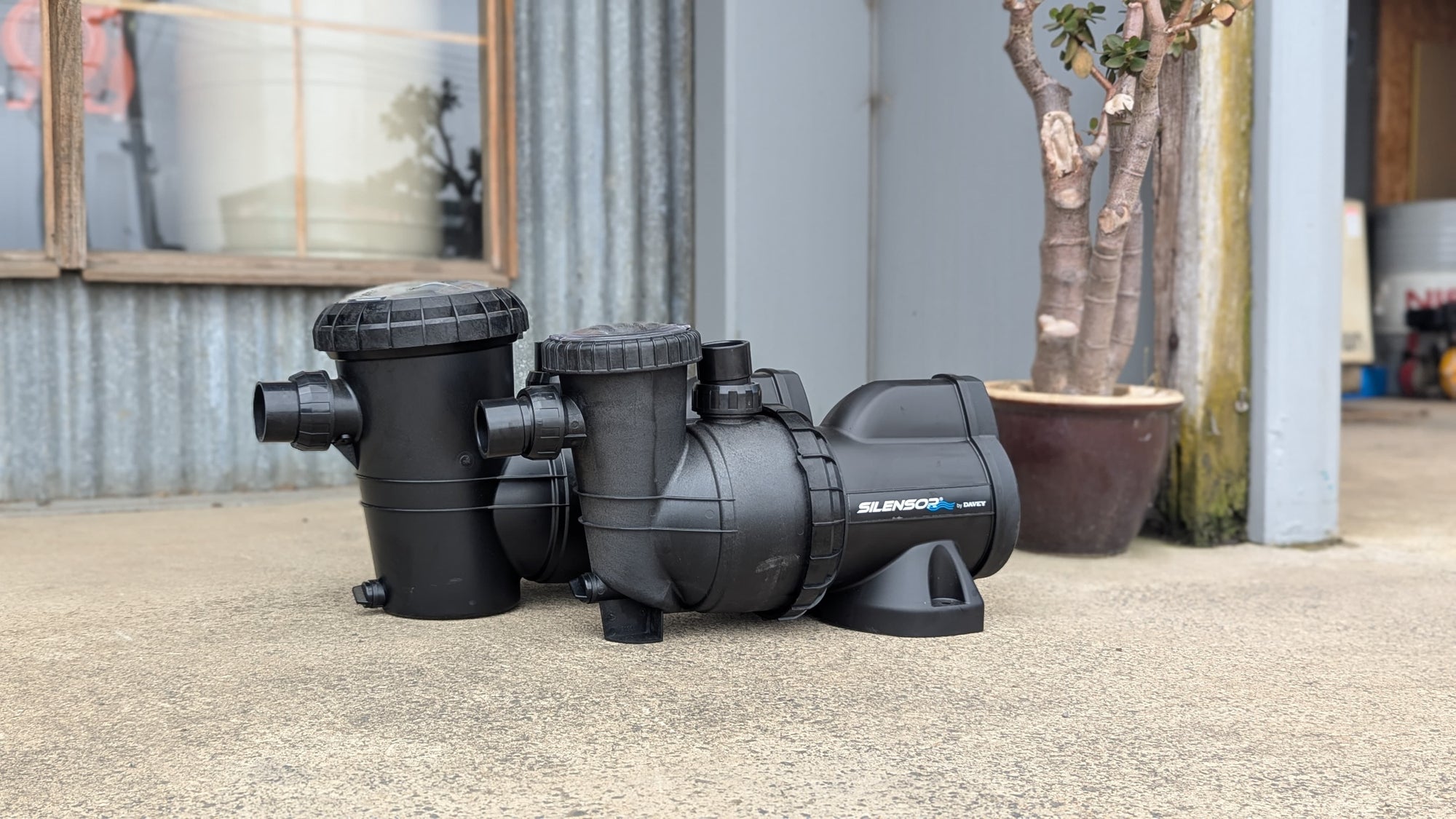 Davey Silensor water-cooled pool pump - Australia's quietest pool pump with whisper-quiet operation for noise-free pool maintenance