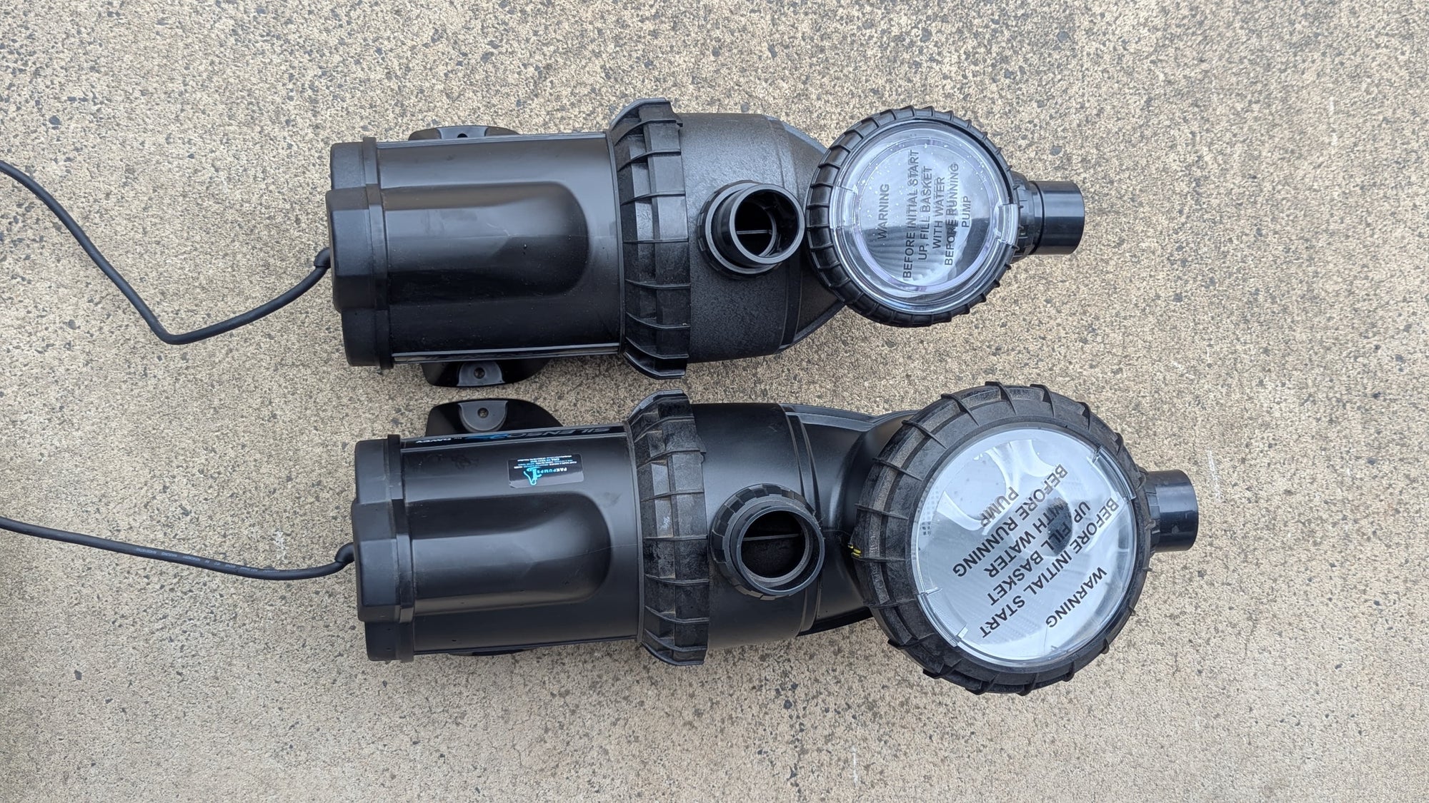 Davey Silensor SLS100, SLS200, SLS300, and SLL400 pool pump models - choose the right water-cooled pump for your pool size